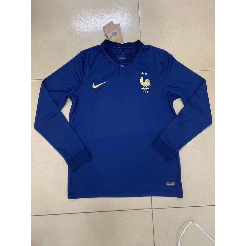 22-23 France home long sleeves